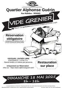 Vide-greniers Alphonse Guérin 2025