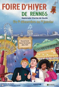 Fête Foraine de Rennes (Foire d'Hiver)