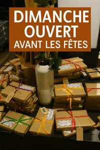 Magasins ouvert le dimanche avant Noël